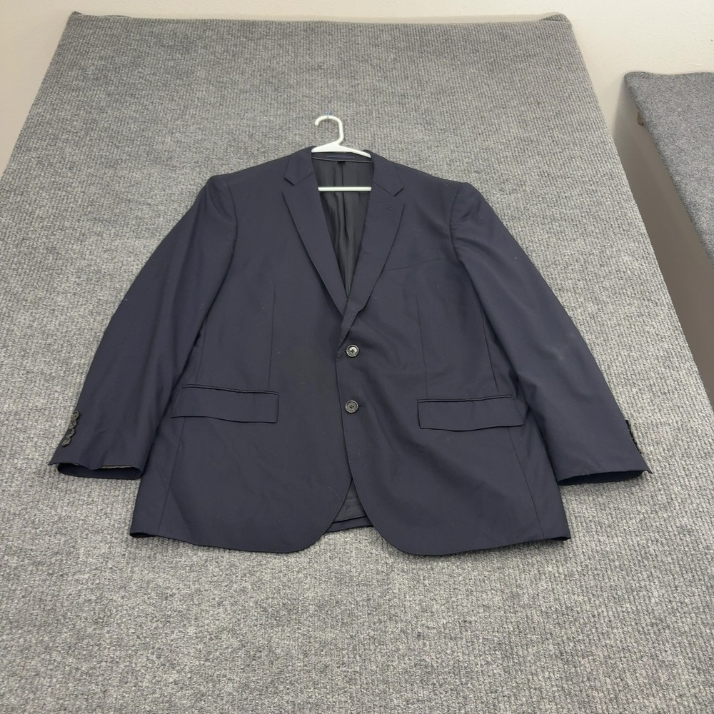 J Crew Blazer Mens 44R Navy Wool Loro Piana Crosby Sport‎ Coat Classic Business